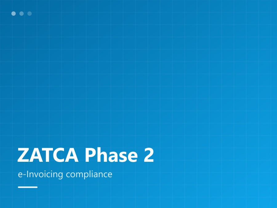 ZATCA Phase 2 — Saudi e-Invoicing Integration & Compliance Platform