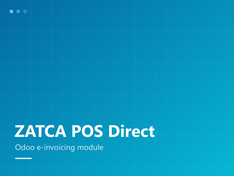 ZATCA POS Direct — Odoo e-Invoicing Module